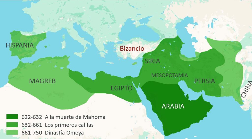 Historia de Bizancio - avance musulmán