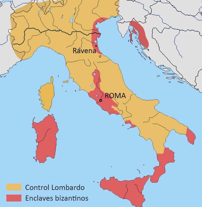 Italia bajo dominio lombardo