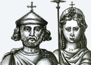 Irene de Atenas y Constantino VI, emperadores