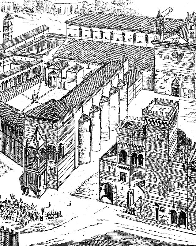 Historical illustrations and images of Rome